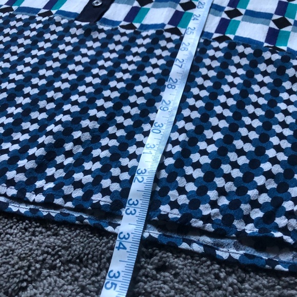 Geometric Dress with Matching Sash - Picture 7 of 9